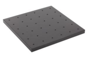 Baseplates aluminum with tapped holes