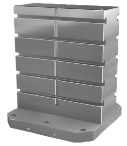 Tombstones, gray cast iron, double-sided, with T-slots Tombstones, gray cast iron, double-sided, with T-slots