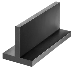 T-profiles machined all sides gray cast iron or aluminum T-profiles machined all sides gray cast iron or aluminum