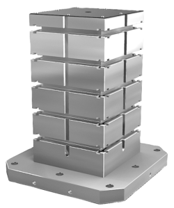 Workholding cubes, gray cast iron with T-slots Workholding cubes, gray cast iron with T-slots