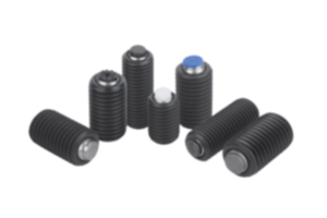 Self-aligning pads adjustable with O-ring, exchangeable inserts and hexagon socket Self-aligning pads adjustable with O-ring, exchangeable inserts and hexagon socket
