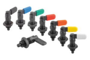 Cam-action indexing plunger, with hexagon Cam-action indexing plunger, with hexagon