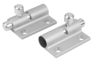 Barrel locks with return spring aluminum grip to left or right Barrel locks with return spring aluminum grip to left or right