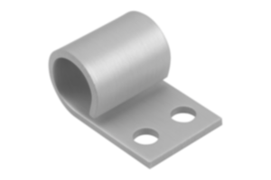 Catch plate aluminum for barrel locks with return spring  Catch plate aluminum for barrel locks with return spring