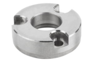 Locating bushings, stainless steel style B (screwed down from front) Locating bushings, stainless steel style B (screwed down from front)