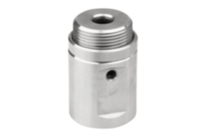 Locating adapters, cylindrical, stainless steel, pneumatic Locating adapters, cylindrical, stainless steel, pneumatic