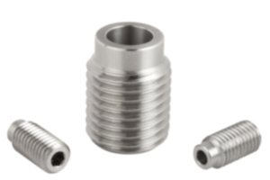 Locating bushings for ball lock pins Locating bushings for ball lock pins