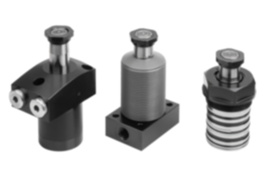 Swing clamps, hydraulic double / single-acting with spring return Swing clamps, hydraulic double / single-acting with spring return