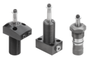 Swing clamps, hydraulic, compact double / single-acting with spring return Swing clamps, hydraulic, compact double / single-acting with spring return
