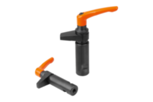 Hook clamp with collar and adjustable handles with clamping force intensifier Hook clamp with collar and adjustable handles with clamping force intensifier