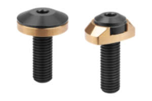 Clamping screw with clamping ring for flexible clamping bolt Clamping screw with clamping ring for flexible clamping bolt