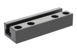 Slot straps for flexible clamping bolt Slot straps for flexible clamping bolt