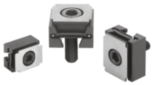 Wedge clamps jaw face smooth or serrated Wedge clamps jaw face smooth or serrated