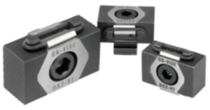 Wedge clamps, steel with machining allowance, jaw faces ground or serrated Wedge clamps, steel with machining allowance, jaw faces ground or serrated