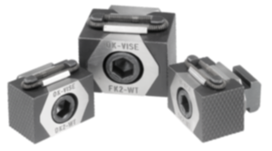 Wedge clamps double wedge jaw faces serrated Wedge clamps double wedge jaw faces serrated