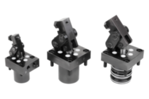 Link clamps, hydraulic double-acting Link clamps, hydraulic double-acting