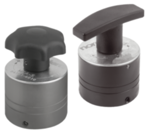Clamp nuts with star or T-grip Clamp nuts with star or T-grip