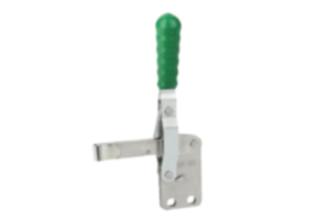 Toggle clamps vertical with straight foot and full adjustable handle