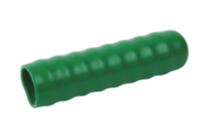 Plastic grips, round with round adapter, green Plastic grips, round with round adapter, green