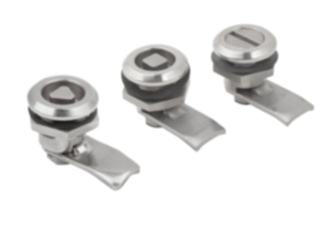 Cuartos de vuelta de acero inoxidable, compactos, con diámetro de carcasa 20 mm Cuartos de vuelta de acero inoxidable, compactos, con diámetro de carcasa 20 mm