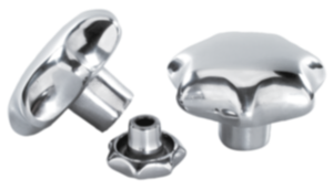 Star grips aluminum, similar to DIN 6336 Star grips aluminum, similar to DIN 6336