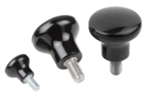 Mushroom knobs external thread Mushroom knobs external thread