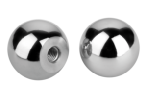 Ball Knobs, aluminum, DIN 319, Style C, inch