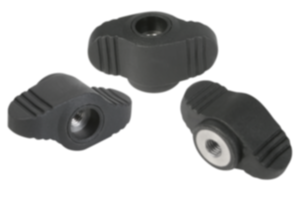 Empuñaduras de mariposa „Miniwing“ con rosca interior continua - inch Empuñaduras de mariposa „Miniwing“ con rosca interior continua - inch