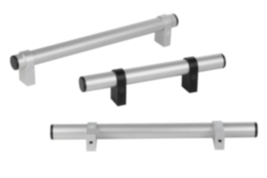 Tubular handles, aluminum, adjustable