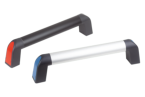 Tubular handles Bighand, aluminum with plastic grip legs