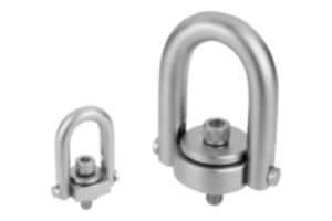 Hoist rings with Envirolox® coating Hoist rings with Envirolox® coating