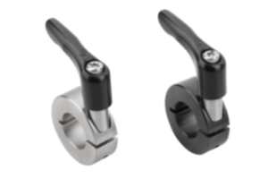 Shaft collars one-piece with adjustable handle Shaft collars one-piece with adjustable handle