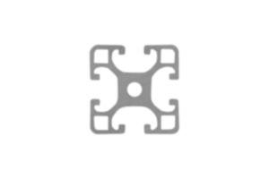 Aluminum profiles 40x40 light Type I Aluminum profiles 40x40 light Type I