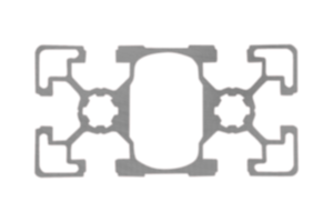 Aluminum profiles 45x90 light Type B Aluminum profiles 45x90 light Type B