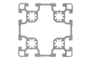 Aluminum profiles 90x90 light Type B Aluminum profiles 90x90 light Type B