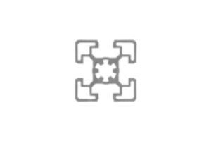 Aluminum profiles 45x45 Type B Aluminum profiles 45x45 Type B