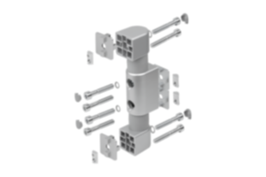 Juntas articuladas de fricción dobles 40/80/40 tipo I Juntas articuladas de fricción dobles 40/80/40 tipo I