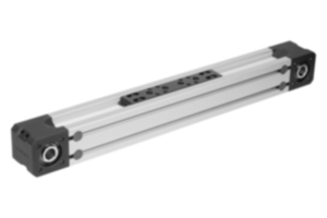 Linear actuators with toothed belt drive and profile rail guide Linear actuators with toothed belt drive and profile rail guide