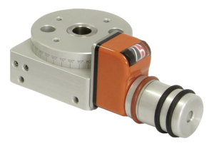 Rotary positioning stages with position indicators Rotary positioning stages with position indicators
