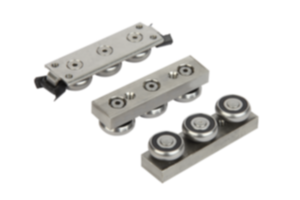 Carros guía sobre rodillos versión compacta y maciza Carros guía sobre rodillos versión compacta y maciza