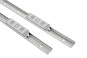 Carriles guía sobre rodillos Carriles guía sobre rodillos