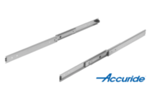 Telescopic slides, stainless steel for side mounting, full extension, load capacity up to 80 kg Telescopic slides, stainless steel for side mounting, full extension, load capacity up to 80 kg