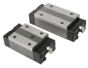 Carriage, steel, standard, with recirculating ball guide for profile guide rails Carriage, steel, standard, with recirculating ball guide for profile guide rails