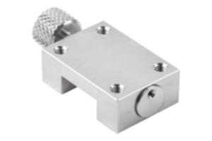 Clamping elements for miniature profile guide rails Clamping elements for miniature profile guide rails