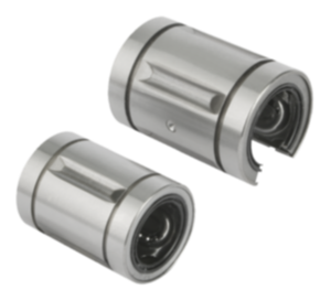 Linear ball bearings with steel cage Linear ball bearings with steel cage