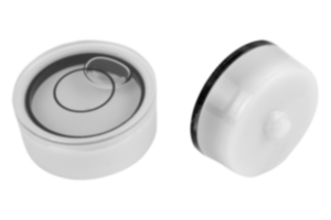 Cuerpo del nivel de burbuja circular de plástico Cuerpo del nivel de burbuja circular de plástico