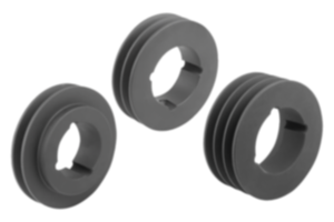 V-belt pulleys, gray cast iron for mounting with taper clamping bushings