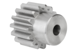 Spur gears in steel, module 4 toothing milled, straight teeth, engagement angle 20° Spur gears in steel, module 4 toothing milled, straight teeth, engagement angle 20°