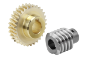 Worm gears, right-hand center distance 35 mm