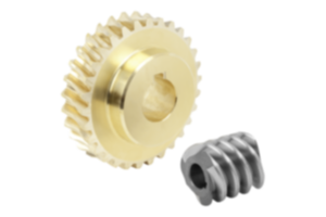 Worm gears, right-hand center distance 40 mm